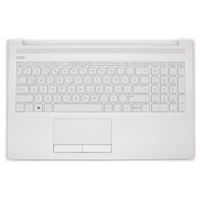 HP 15 15T-DB000 fehér japán Laptop billentyűzet