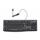 Logitech K120 fekete MAGYAR billentyűzet, USB vezetékes (920-002640)