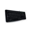 Logitech K120 fekete MAGYAR billentyűzet, USB vezetékes (920-002640)