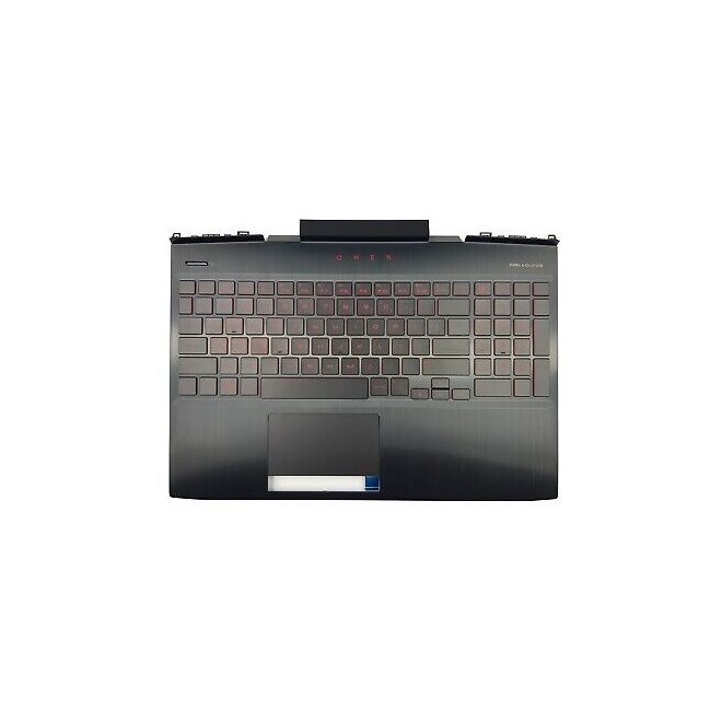 HP Omen 15-DC100 fekete-piros török Laptop billentyűzet