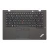 Lenovo ThinkPad X1 Carbon Gen 3 fekete francia Laptop billentyűzet