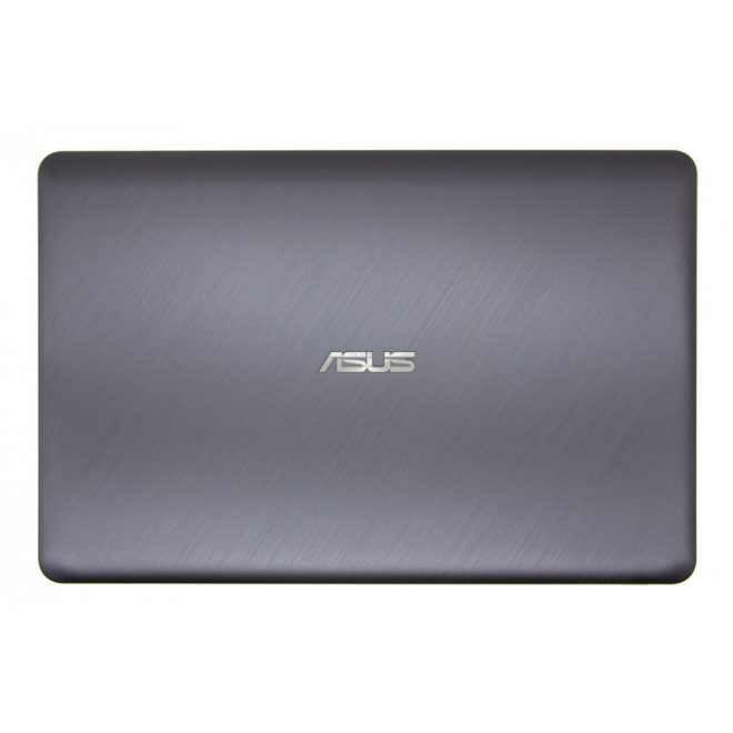 Asus X540BA, X540MA, VivoBook X543UA gyári új sötét szürke szálcsiszolt LCD kijelző hátlap zsanérral (90NB0HE7-R7A010)