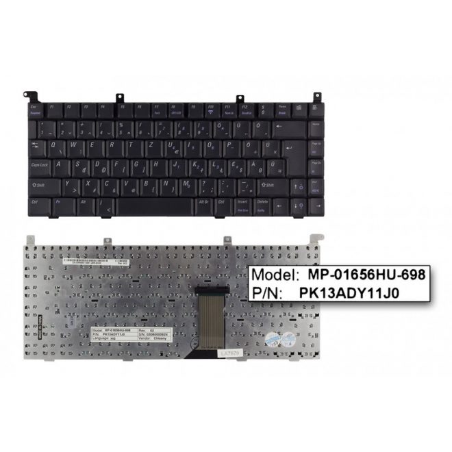 Dell Inspiron 1100, 2600, 5100 MAGYAR laptop billentyűzet (03M489)