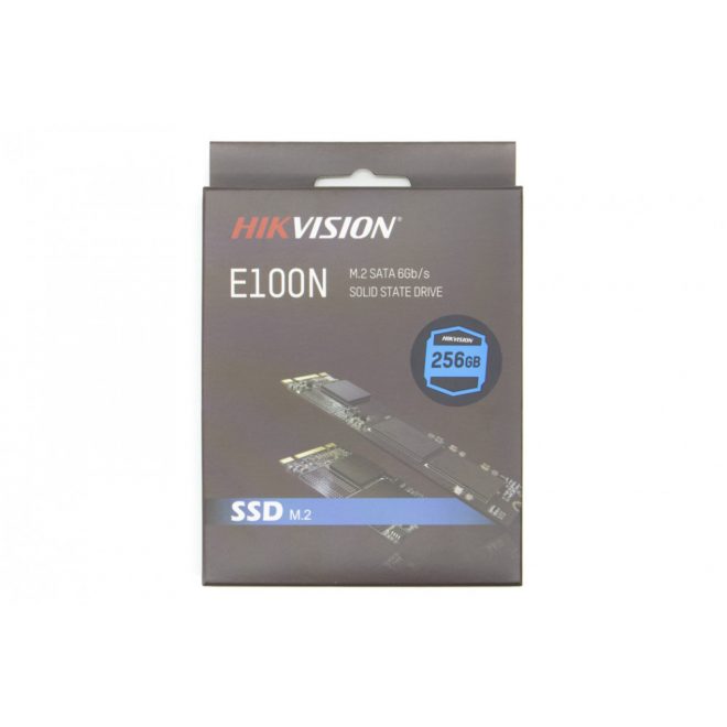 Hikvision E100N 256GB gyári új M.2 SATA SSD kártya (HS-SSD-E100NI/256G/2280)