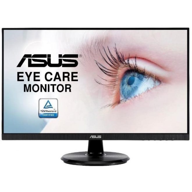 Asus VA24DQ | 23,8" IPS | FULL HD 1920X1080 | HDMI/DISPLAYPORT/D-SUB | KERET NÉLKÜLI | 3 év garancia