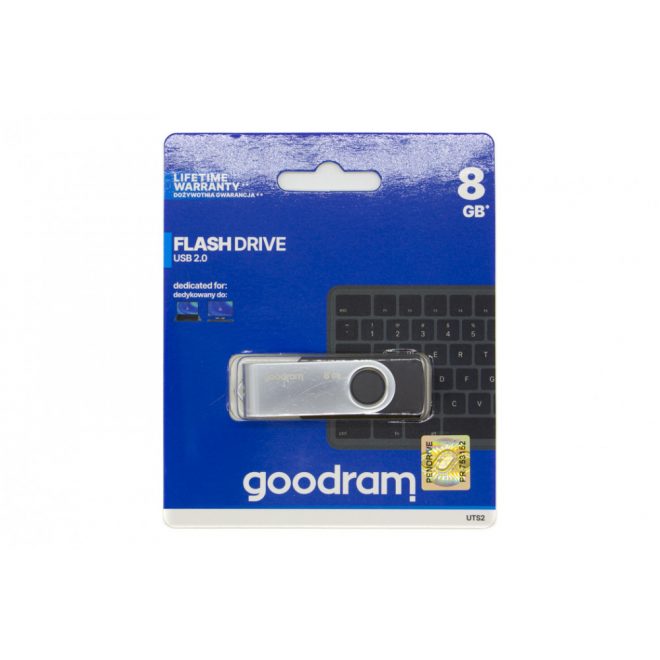 Goodram 8GB USB2.0 pendrive (UTS2-0080K0R11)