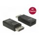 Delock DisplayPort 1.2 (apa - m) - HDMI (anya - f) átalakító (65865)