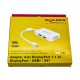 Delock mini DisplayPort (apa) - HDMI / DisplayPort / DVI-D (anya) átalakító (61768)