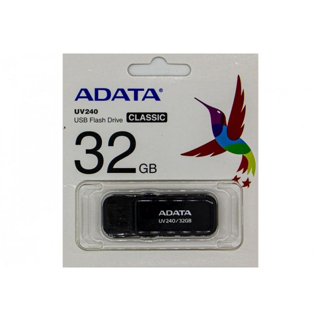 Adata UV240 32GB fekete USB pendrive (AUV240-32G-RBK)