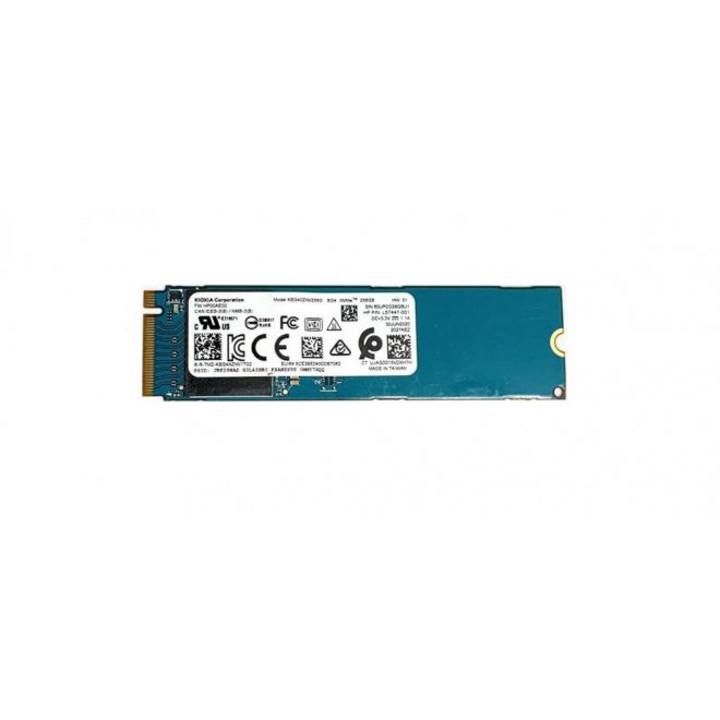 Toshiba KIOXIA 256GB M.2 NVMe PCIe SSD meghajtó, (2280) (KBG40ZNV256G) 