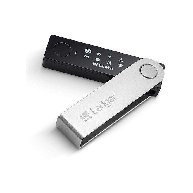 Ledger Nano X Kripto pénztárca - Hardware Wallet fekete-ezüst