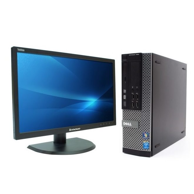 Dell OptiPlex 7020 SFF + 22" Lenovo ThinkVision LT2252p  | Intel Core i7-4770K | 16GB RAM | 480GB SSD | DVD-RW | HD 4600 | Win 10 Pro | 2 év garancia!