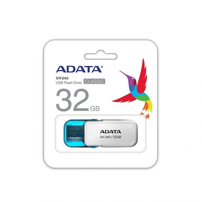 Adata UV240 32GB fehér USB pendrive (AUV240-32G-RWH)