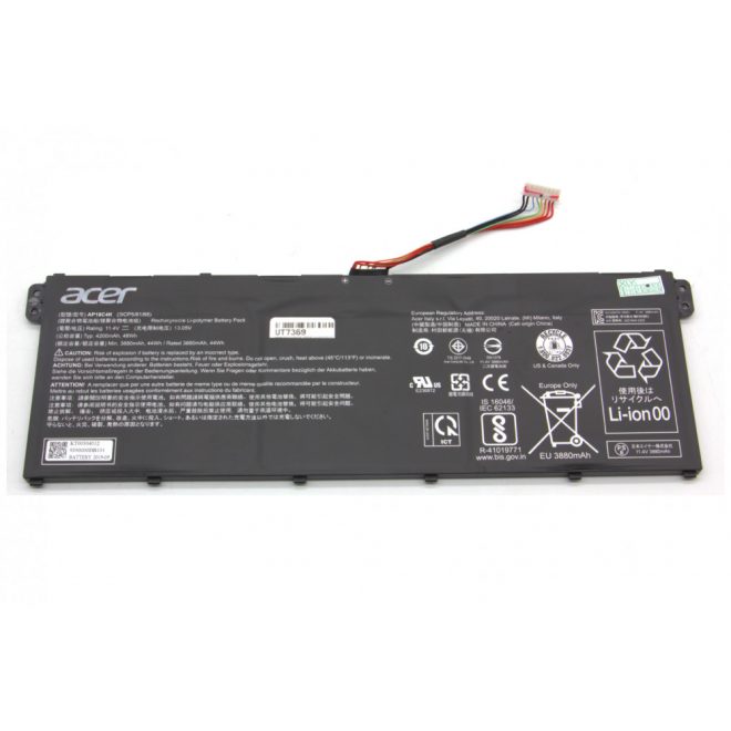 Acer Aspire A515-43G Laptop Akkumulátor, gyári új, 3 cellás (4200mAh)