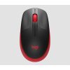 Logitech m190 Vezeték Nélküli Optikai Egér, Fekete-Piros (910-005908)