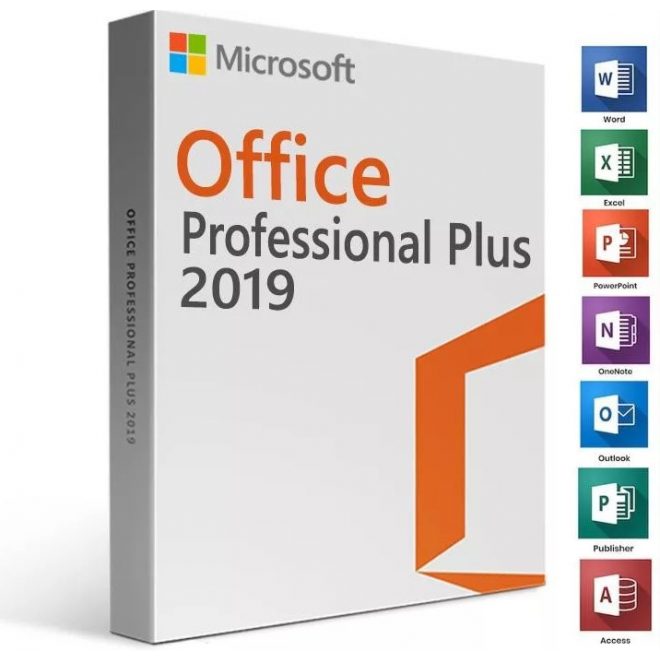 Microsoft Office 2019 Professional Plus szoftver 32/64 bit digitális licenszkulcs