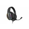 Lenovo HU75 LED-es fekete gamer headset 