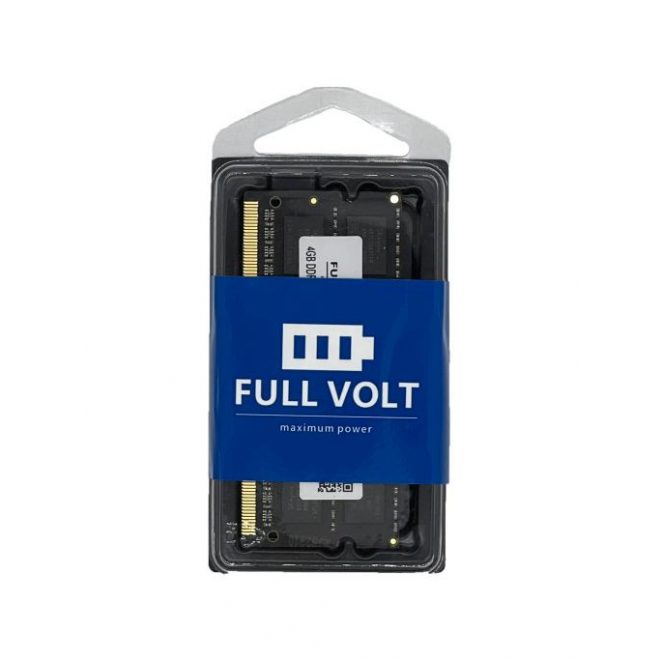 FULL VOLT 4GB DDR3 1600MHz laptop memória