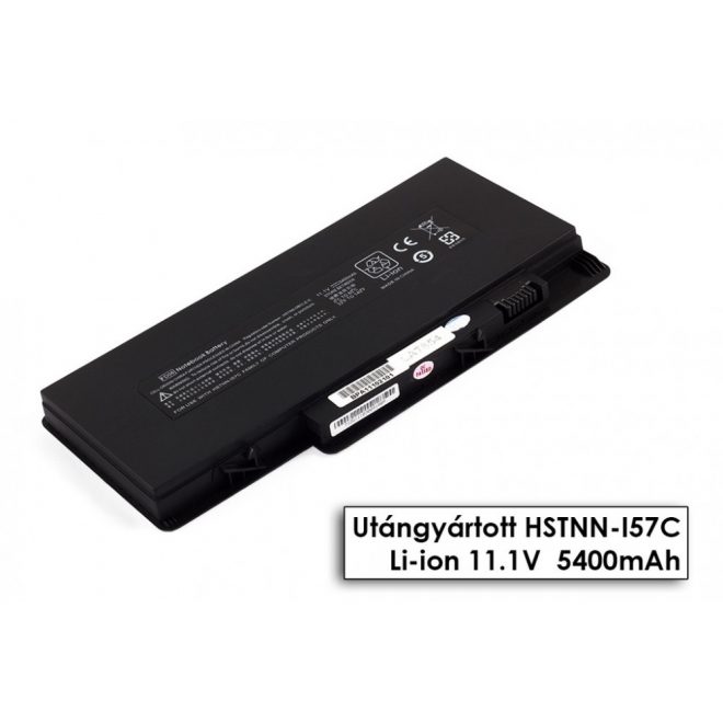 HP Pavilion DM3, DM3-1000, DM3-2000 helyettesítő új 6 cellás 4400mAh akkumulátor (HSTNN-DBCL)