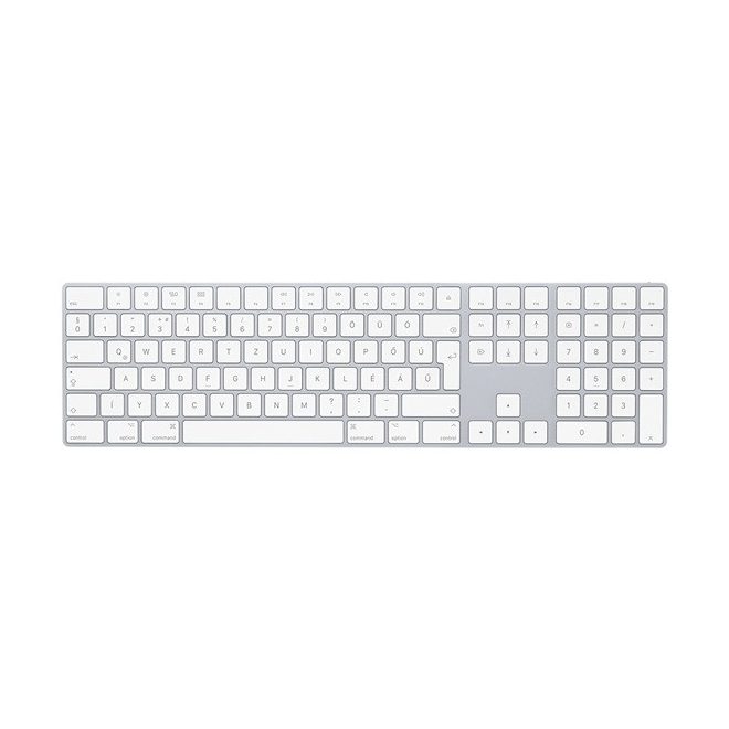 Apple Magic Keyboard numpaddal - HU - Ezüst