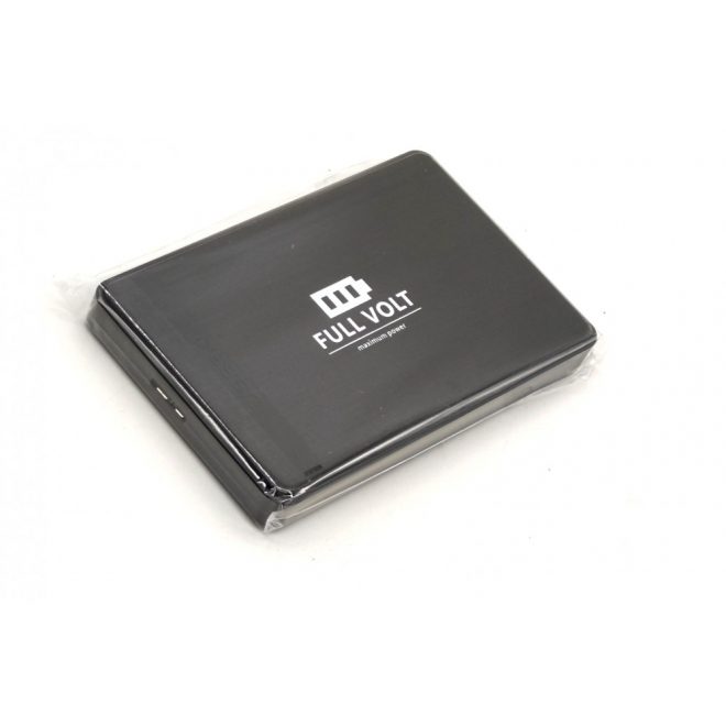 FULL VOLT 2.5 inch SATA-USB 3.0 fekete, szálcsiszolt külső SSD/winchester ház 