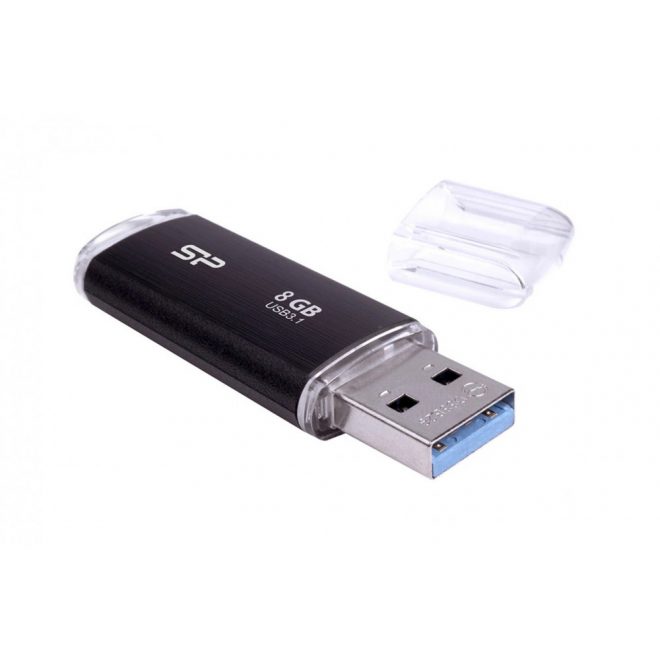 Silicon Power Blaze B2 8GB USB 3.2 Fekete pendrive 