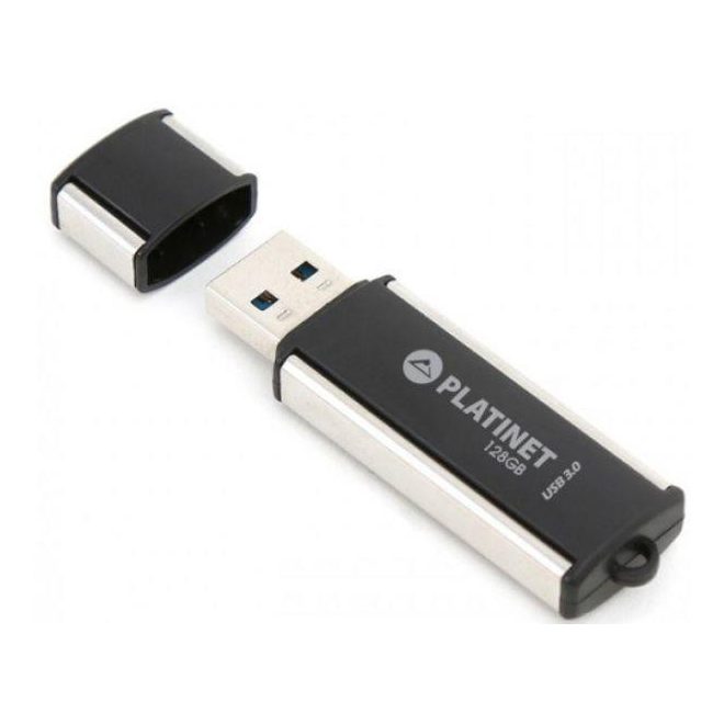 Platinet 128GB Pendrive | USB 3.2 | Fekete-Ezüst (PMFU3128X)