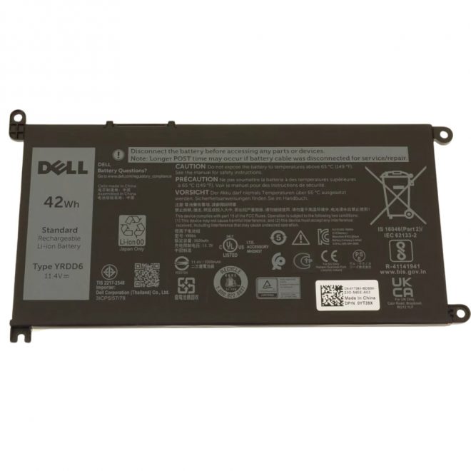 Dell Inspiron 3793 Laptop Akkumulátor, gyári új, 3 cellás (3400mAh)