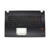 Asus ROG GL753VD fekete-piros török Laptop billentyűzet