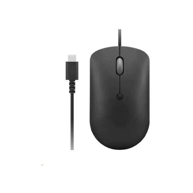 Lenovo 400 USB-C Optikai Egér Fekete (GY51D20875)