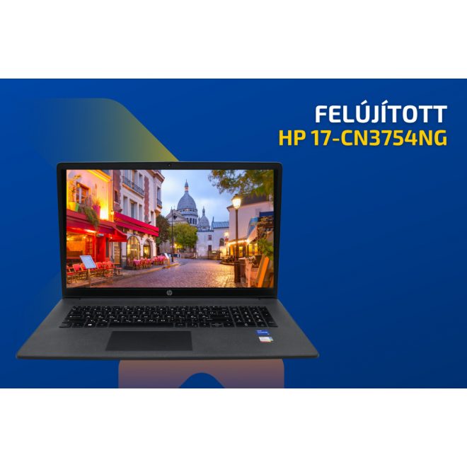 HP 17-CN3754NG | 17,3 colos FHD kijelző | Intel Core i5-1335U | 16GB memória | 512GB SSD | MAGYAR BILLENTYŰZET | Windows 11 + 2 év garancia!