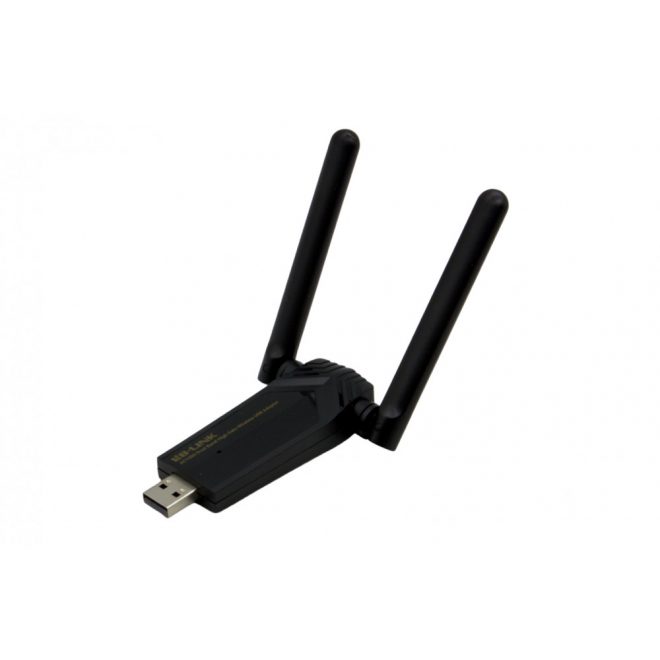 LB-LINK® AC1300 Dupla Antennával, Dual Band 2,4/5GHz, USB WiFi adapter (BL-WDN1300H)