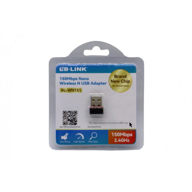 LB-LINK® 150Mbps Nano USB WiFi adapter (BL-WN151)