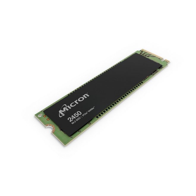 Micron 2450 NVMe 512 GB M.2 (2280) PCIe NVME SSD meghajtó kártya (MTFDKBA512TFK) | 3 év garancia! 