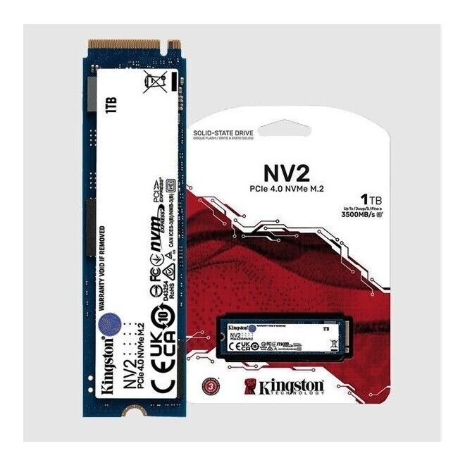 KINGSTON NV2 1TB M.2 (2280) Gen4 x4 NVMe SSD kártya (SNV2S/1000G)