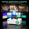 Projector TV A30 Full HD LED Projektor Natív 1920x1080p | WiFi | BlueTooth | Android 9.0 | 350 ANSI Lumen | MAGYAR nyelvű menüvel