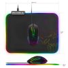 Spirit of Gamer Darkskull RGB világítós gamer egérpad Medium 350mm x 255mm (SOG-PADMRGB)