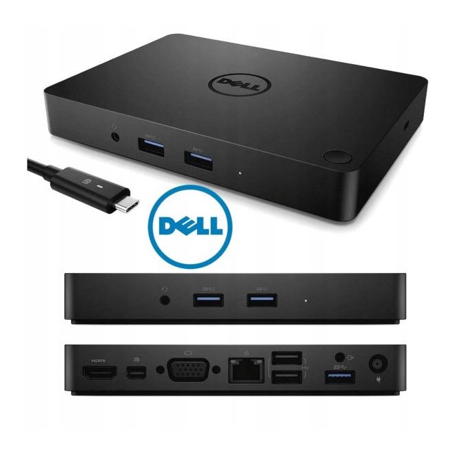 Dell USB-C Dokkoló állomás | Dock WD15 | KT17A | 05FDDV