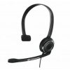 Sennheiser Mono Headset, Fejhallgató Zajszűrős Mikrofonnal, Mobiltelefonoz, PC-hez, Ügyfélszolgálatra, Fontos telefonhívásokhoz (PC 7 USB)