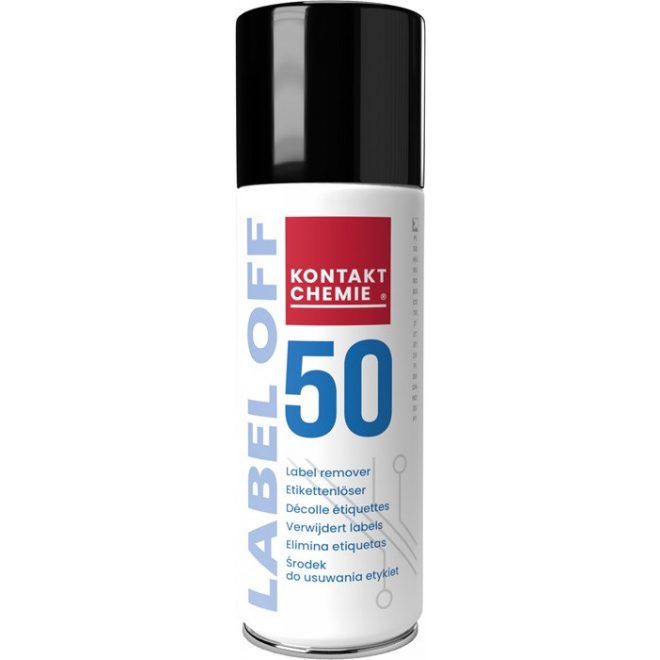 KONTAKT CHEMIE Címke, Matrica, Ragasztó eltávolító spray | Label Off 50 | 200ml (81009)