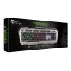 White Shark VIKING 2 Rainbow LED világítós magyar kiosztású fekete membrános gamer billentyűzet (GK-1924HU)