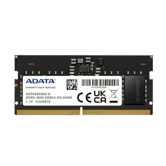 ADATA 8GB DDR5 | 4800MHz | CL40 | 1,1V laptop memória (AD5S48008G-S)