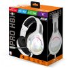 Spirit of Gamer PRO H8 RGB White világítós gamer fejhallgató, headset mikrofonnal (MIC-PH8WT)