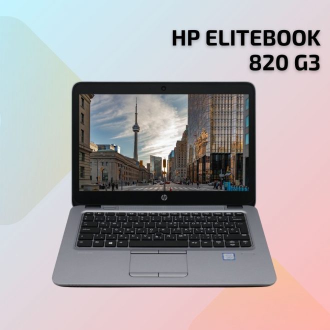 HP EliteBook 820 G3 | Intel Core i5-6300U | 16GB memória | 512GB SSD | 12,5 colos HD kijelző | MAGYAR BILLENTYŰZET  | Windows 10 PRO + 2 év garancia!