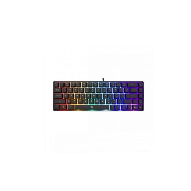 White Shark RONIN RGB világítós MAGYAR kiosztású fekete gamer billentyűzet (GK-2201B-HU)