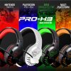 Spirit of Gamer PRO H3 Gamer Fejhallgató, Fekete-Zöld, Headset Mikrofonnal (MIC-PH3XXS)