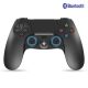 Spirit of Gamer PGP BlueTooth PS4 Wireless, Fekete-Kék, Vezeték Nélküli Kontroller, Gamepad, PS4/PS3 Kompatibilis (SOG-BTGP41)