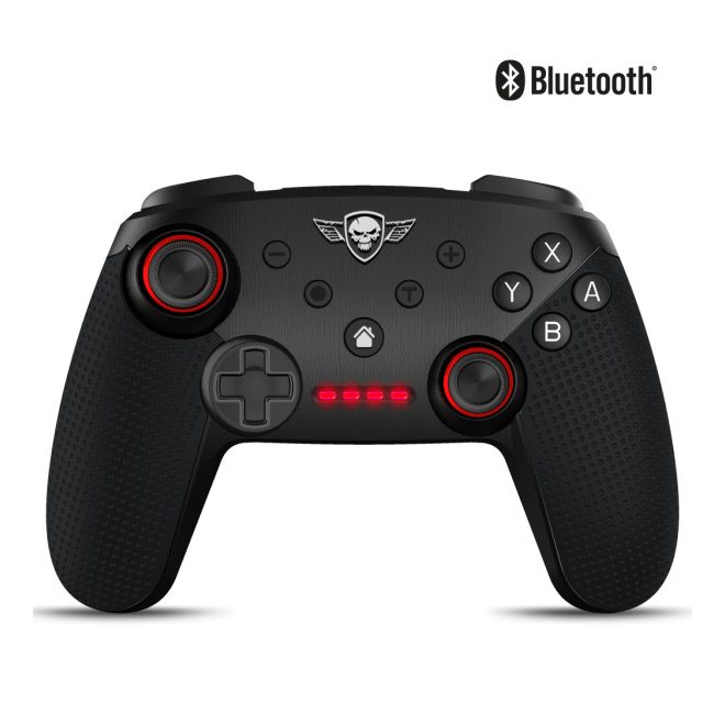 Spirit of Gamer PGS BlueTooth Nintendo Switch Wireless, Fekete, Vezeték Nélküli Kontroller, Gamepad (SOG-BTGPS)