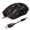 Spirit of Gamer Elite-M10 RGB Világítós Gamer Egér + Egérpad, Programozható Gombokkal, 4000DPI (S-EM10)