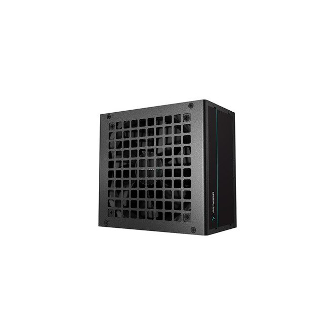 DeepCool 500W Desktop Tápegység, 12cm ventilátor, ATX12V V2.4, Aktív PFC, PC tápkábellel (PF500)